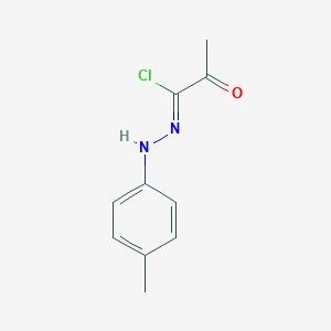 (1Z)-N-(4-methylphenyl)-2-oxopropanehydrazonoyl chloride