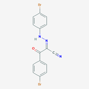 3-(4-Bromophenyl)-2-[(4-bromophenyl)hydrazono]-3-oxopropanenitrile