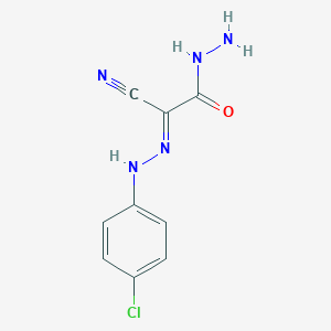 2-[(4-Chlorophenyl)hydrazono]-2-cyanoacetohydrazide