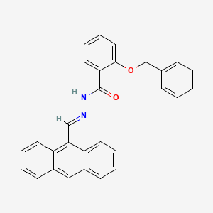 N'-(9-anthrylmethylene)-2-(benzyloxy)benzohydrazide