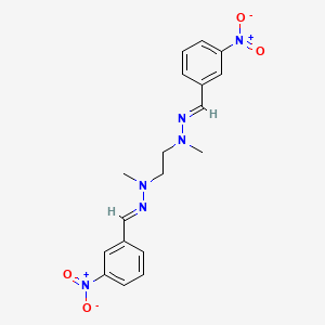 3-nitrobenzaldehyde 1,2-ethanediyl(methylhydrazone)