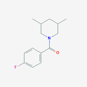 1-(4-fluorobenzoyl)-3,5-dimethylpiperidine