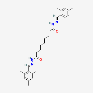 N'~1~,N'~9~-bis(mesitylmethylene)nonanedihydrazide