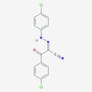 molecular formula C15H9Cl2N3O B386039 3-(4-Chlorophenyl)-2-[(4-chlorophenyl)hydrazono]-3-oxopropanenitrile 