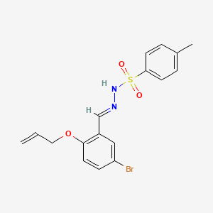 N'-[2-(allyloxy)-5-bromobenzylidene]-4-methylbenzenesulfonohydrazide