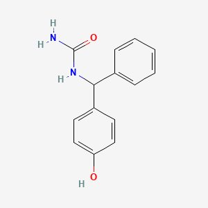 N-[(4-hydroxyphenyl)(phenyl)methyl]urea