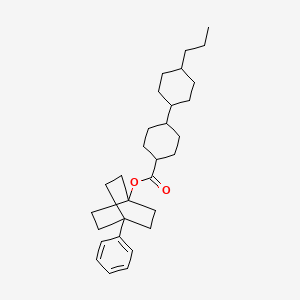 4-phenylbicyclo[2.2.2]oct-1-yl 4'-propyl-1,1'-bi(cyclohexyl)-4-carboxylate