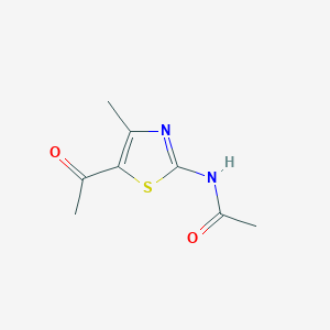 molecular formula C8H10N2O2S B386162 N-(5-acetyl-4-methyl-1,3-thiazol-2-yl)acetamide CAS No. 39884-12-3