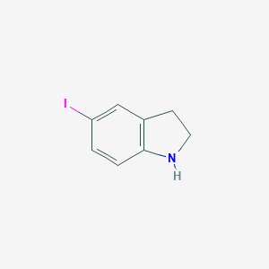 molecular formula C8H8IN B038618 5-碘吲哚 CAS No. 114144-16-0
