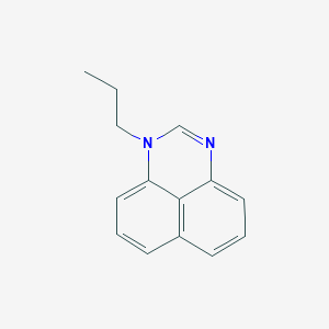 molecular formula C14H14N2 B386183 1-Propyl-1H-perimidine CAS No. 27228-31-5