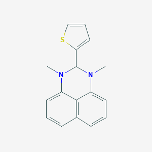 molecular formula C17H16N2S B386186 1,3-dimethyl-2-(2-thienyl)-2,3-dihydro-1H-perimidine 