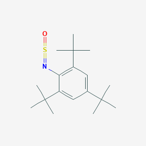 molecular formula C18H29NOS B386212 1,3,5-三叔丁基-2-(亚磺酰胺)苯 CAS No. 68761-21-7