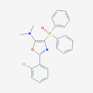 N-[2-(2-chlorophenyl)-4-(diphenylphosphoryl)-1,3-oxazol-5-yl]-N,N-dimethylamine