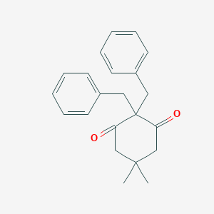 2,2-Dibenzyl-5,5-dimethyl-1,3-cyclohexanedione