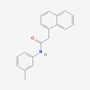 N-(3-methylphenyl)-2-(1-naphthyl)acetamide