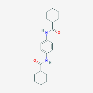 N-{4-[(cyclohexylcarbonyl)amino]phenyl}cyclohexanecarboxamide