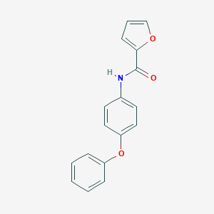 molecular formula C17H13NO3 B386267 N-(4-phenoxyphenyl)-2-furamide CAS No. 296273-01-3