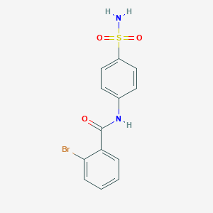 2-bromo-N-(4-sulfamoylphenyl)benzamide