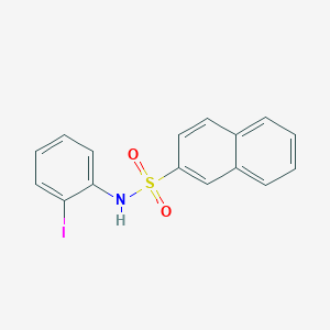 N-(2-iodophenyl)-2-naphthalenesulfonamide