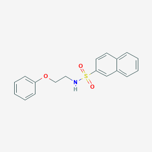 N-(2-phenoxyethyl)naphthalene-2-sulfonamide