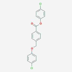 4-Chlorophenyl 4-[(4-chlorophenoxy)methyl]benzoate