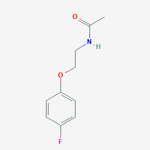 N-[2-(4-fluorophenoxy)ethyl]acetamide