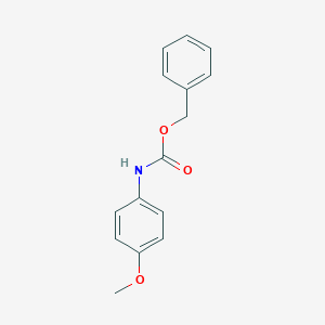 molecular formula C15H15NO3 B386289 Benzyl (4-methoxyphenyl)carbamate CAS No. 92851-13-3