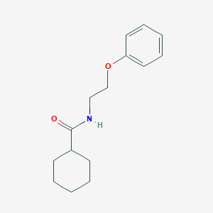 molecular formula C15H21NO2 B386297 N-(2-phenoxyethyl)cyclohexanecarboxamide CAS No. 296273-93-3