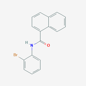 N-(2-bromophenyl)naphthalene-1-carboxamide