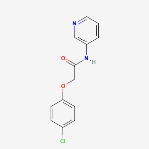 molecular formula C13H11ClN2O2 B3863041 2-(4-chlorophenoxy)-N-3-pyridinylacetamide CAS No. 25288-09-9
