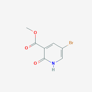 molecular formula C7H6BrNO3 B038631 Methyl 5-bromo-2-hydroxynicotinate CAS No. 120034-05-1