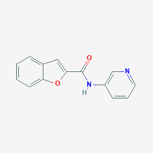 molecular formula C14H10N2O2 B386311 N-pyridin-3-yl-1-benzofuran-2-carboxamide CAS No. 29046-30-8