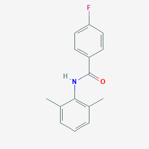 molecular formula C15H14FNO B386335 N-(2,6-Dimethylphenyl)-4-fluorobenzamide CAS No. 117805-18-2