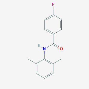 B386335 N-(2,6-Dimethylphenyl)-4-fluorobenzamide CAS No. 117805-18-2