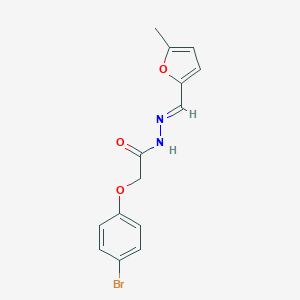 2-(4-bromophenoxy)-N'-[(5-methyl-2-furyl)methylene]acetohydrazide