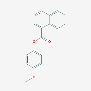 1-Naphthoic acid, 4-methoxyphenyl ester