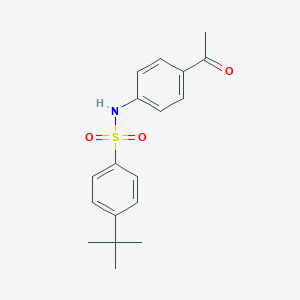 N-(4-Acetylphenyl)-4-tert-butylbenzenesulfonamide
