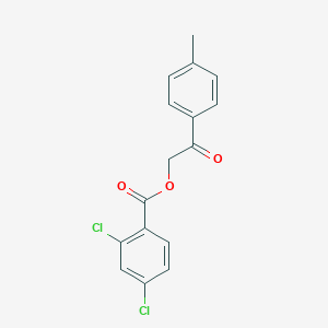 2-(4-Methylphenyl)-2-oxoethyl 2,4-dichlorobenzoate