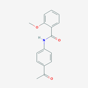 N-(4-acetylphenyl)-2-methoxybenzamide