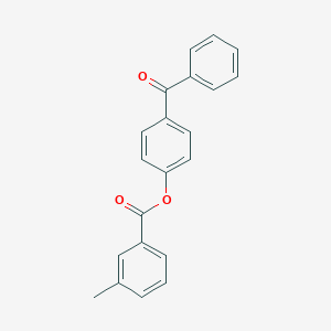 4-Benzoylphenyl 3-methylbenzoate