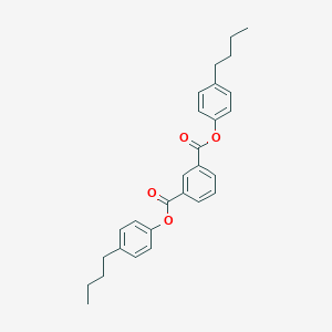molecular formula C28H30O4 B386391 Bis(4-butylphenyl) benzene-1,3-dicarboxylate 