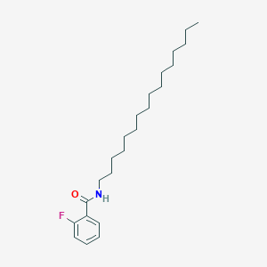 molecular formula C23H38FNO B386433 2-fluoro-N-hexadecylbenzamide 