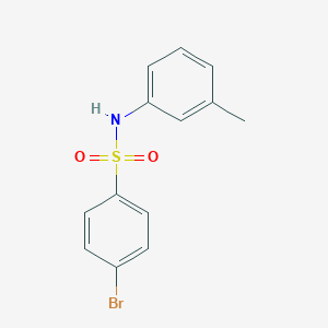 4-bromo-N-(3-methylphenyl)benzenesulfonamide