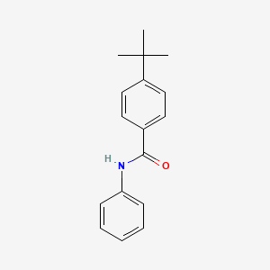 molecular formula C17H19NO B3864365 4-叔丁基-N-苯基苯甲酰胺 CAS No. 65861-72-5