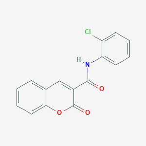 molecular formula C16H10ClNO3 B386439 N-(2-chlorophenyl)-2-oxo-2H-chromene-3-carboxamide CAS No. 74556-29-9