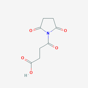 molecular formula C8H9NO5 B386440 4-(2,5-Dioxopyrrolidin-1-yl)-4-oxobutanoic acid 
