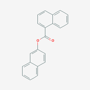 molecular formula C21H14O2 B386441 1-Naphthoic acid, 2-naphthyl ester 