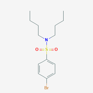 molecular formula C14H22BrNO2S B386483 4-bromo-N,N-dibutylbenzenesulfonamide CAS No. 6419-78-9