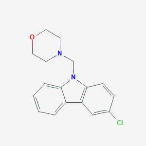 4-[(3-Chlorocarbazol-9-yl)methyl]morpholine
