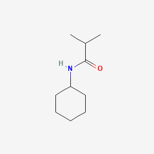 molecular formula C10H19NO B3865101 N-cyclohexyl-2-methylpropanamide CAS No. 6282-96-8